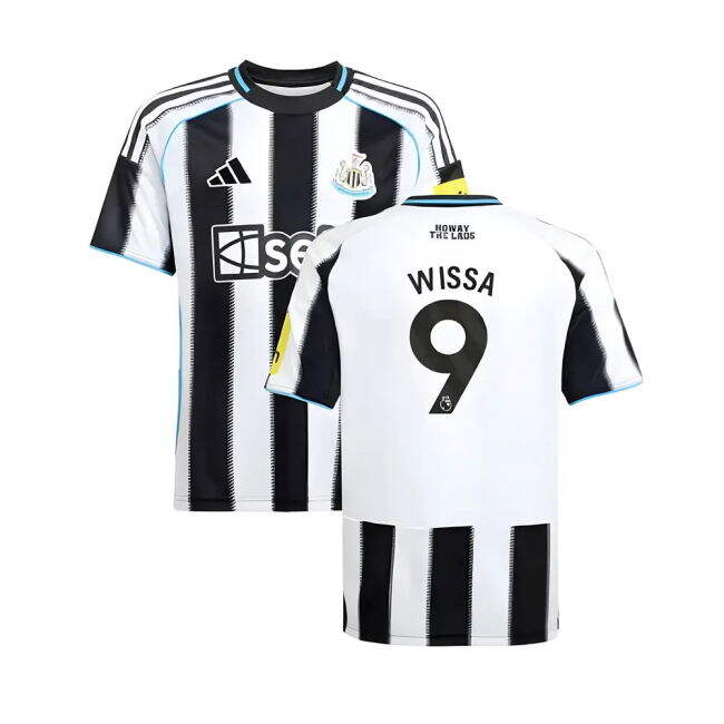 Match-Quality Newcastle Wissa 9 2025 2025-2026 Newcastle Home Shirt...