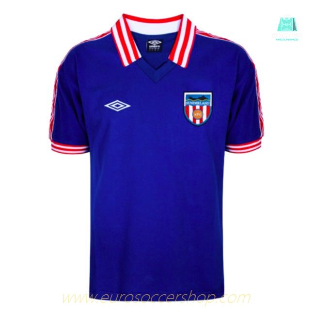 Sunderland 1978 Away Umbro Retro Football Shirt (Your Name)