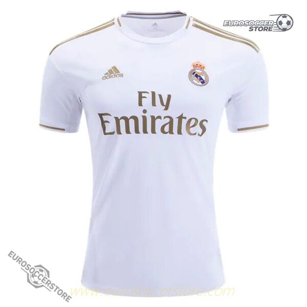 Real Madrid's 19-20 Season Retro Home Jersey in White