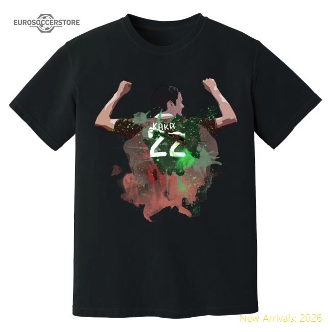 Kaka Ac Milan Art Tee (black) - Fan Collection - Fan Collection