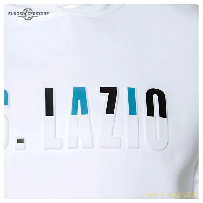High-Quality 2024-2025 Lazio Over The Head Hoodie (White)