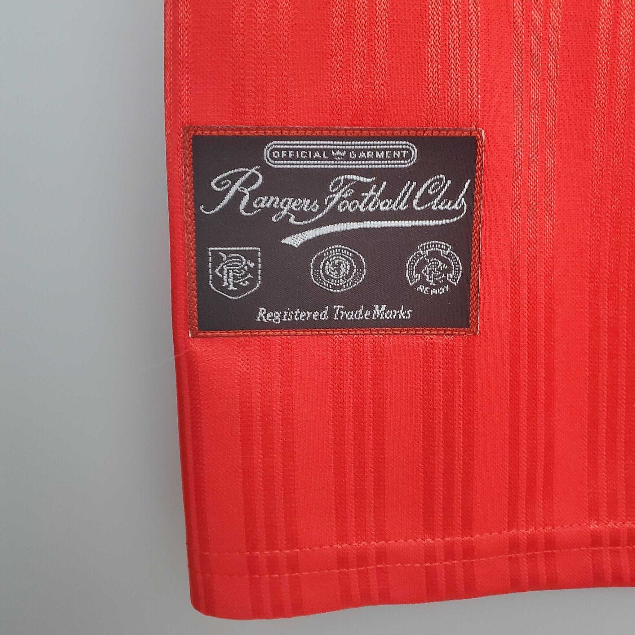 1995-1996 Rangers away retro kit