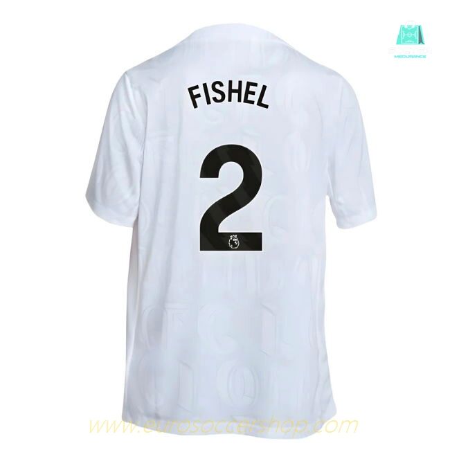 2025-2026 Chelsea Academy Pro Pre-Match Football Top (White) (Fishel 2)
