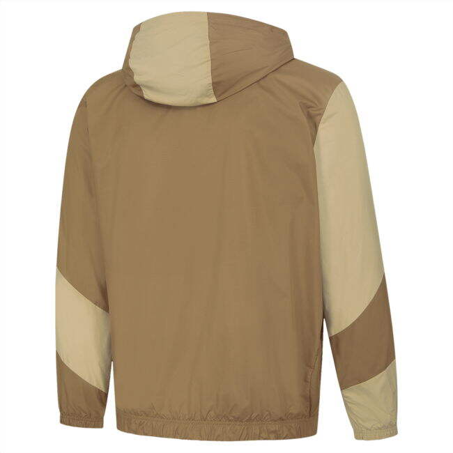 match worn 2023-2024 Man City Prematch Woven Jacket (Toasted)