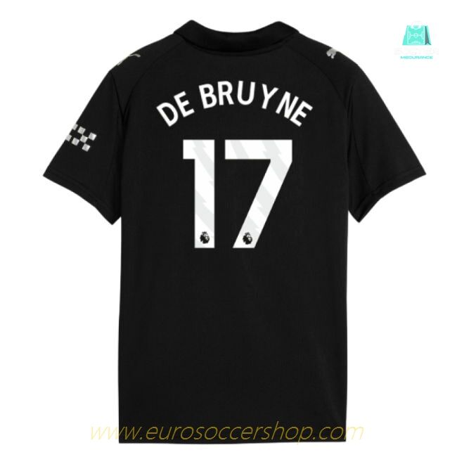 2025-2026 Man City Away Shirt (Kids) (De Bruyne 17)