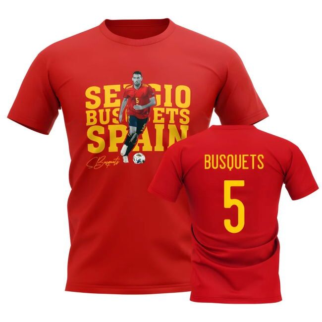 Supporter Grade Spain Home Fan Shirt (Adults) (4)