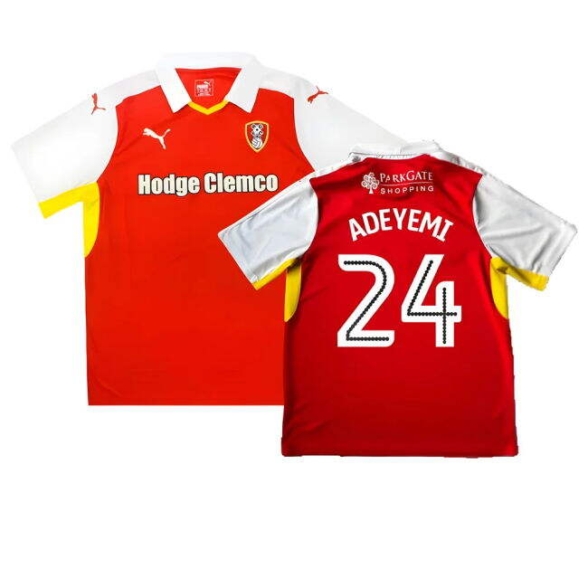 Rotherham Home Shirt Good Xl Adeyemi #24 Authentic Design Replica ...