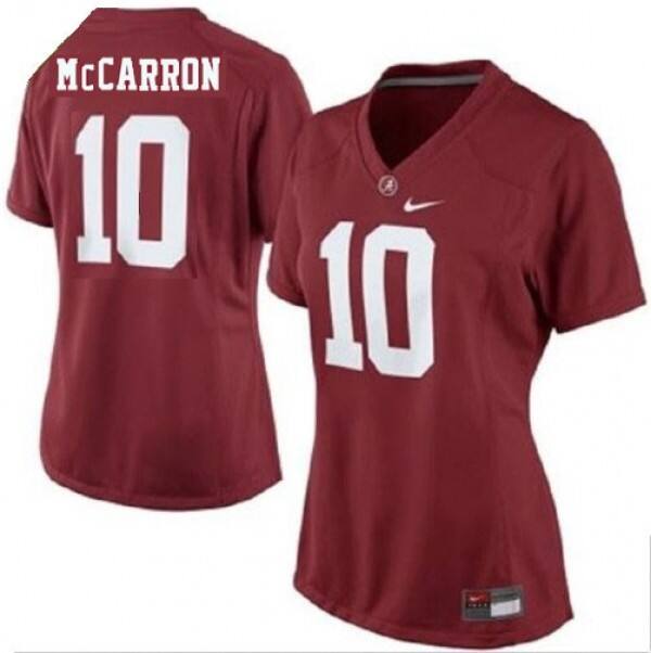 Women Alabama Crimson Tide Player #10 Premium Replica - Discounted
