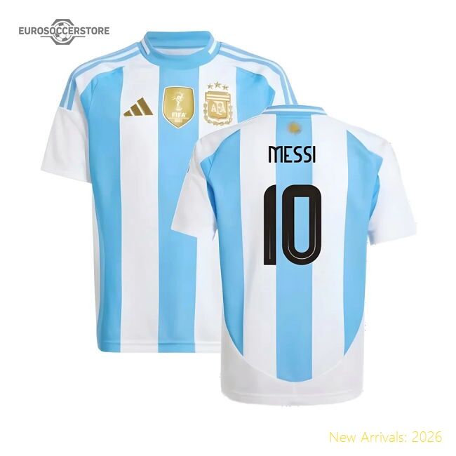 Messi Argentina Jersey - Top 2024-2025 Edition Fit Athletic