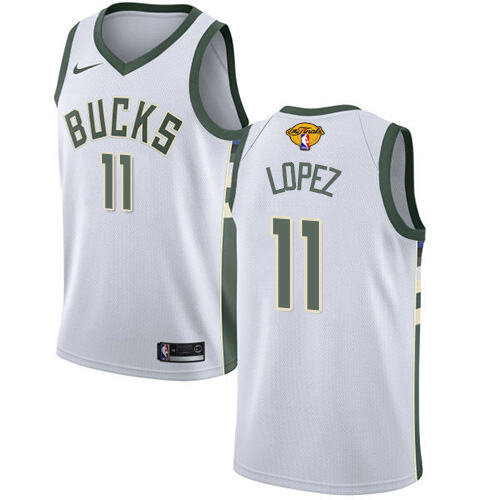 Signature Edition Milwaukee Bucks Brook #11 NBA Game Jersey Athletic
