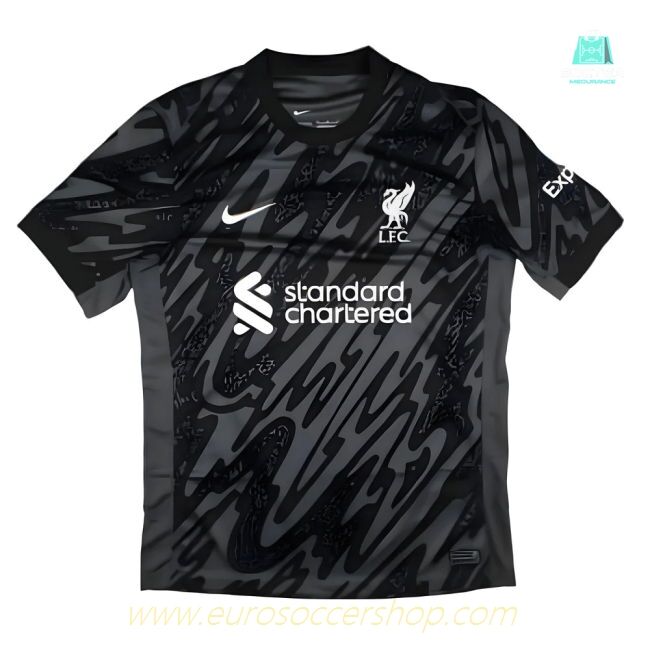 2024-2025 Liverpool Home Goalkeeper Shirt (Black)