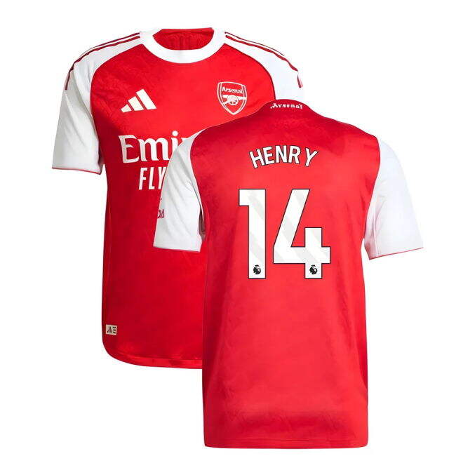Arsenal Official 2025-2026 Home Soccer Jersey - Durable Fabric