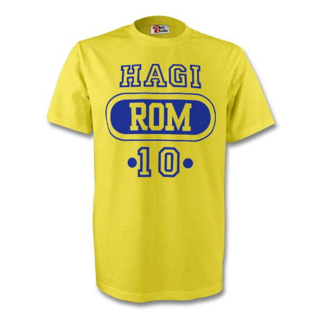 Kids Romania Football Team Sleek Home Match Shirt