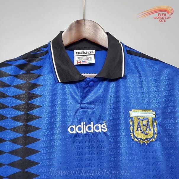 Argentina Away Football Strip 1994 vintage WC Finals