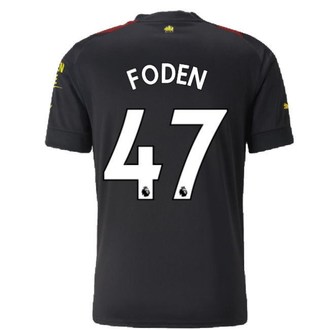 Fervent Football Man City Away Shirt Foden #47 Top Tier Modern Sty...