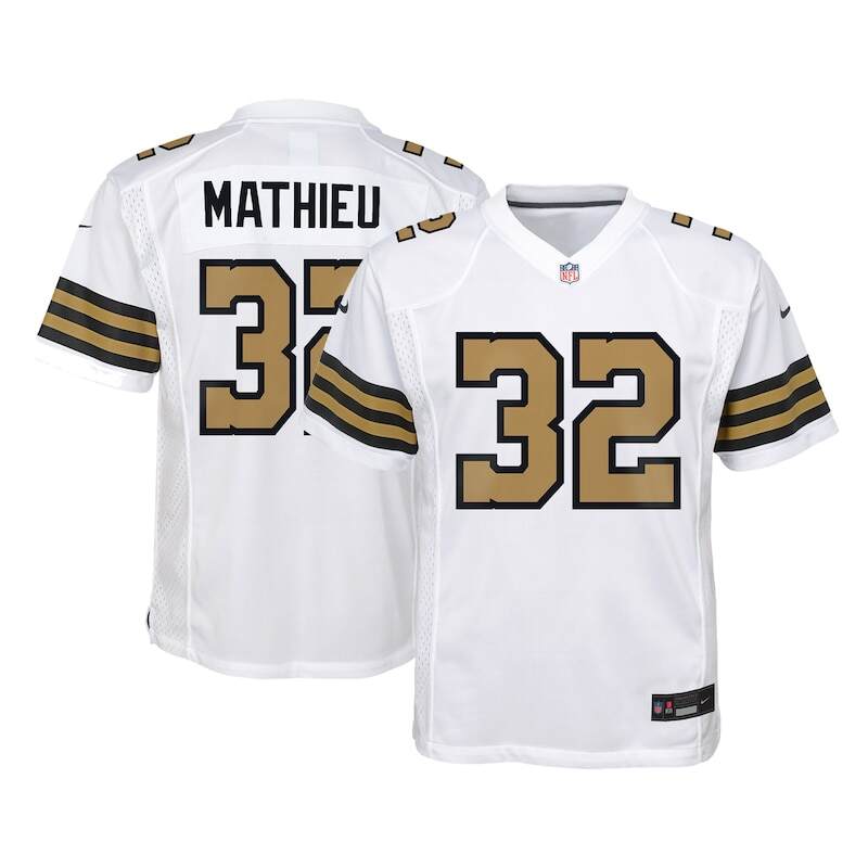 None Tyrann Mathieu New Orleans Saints Powerful Replica Jersey