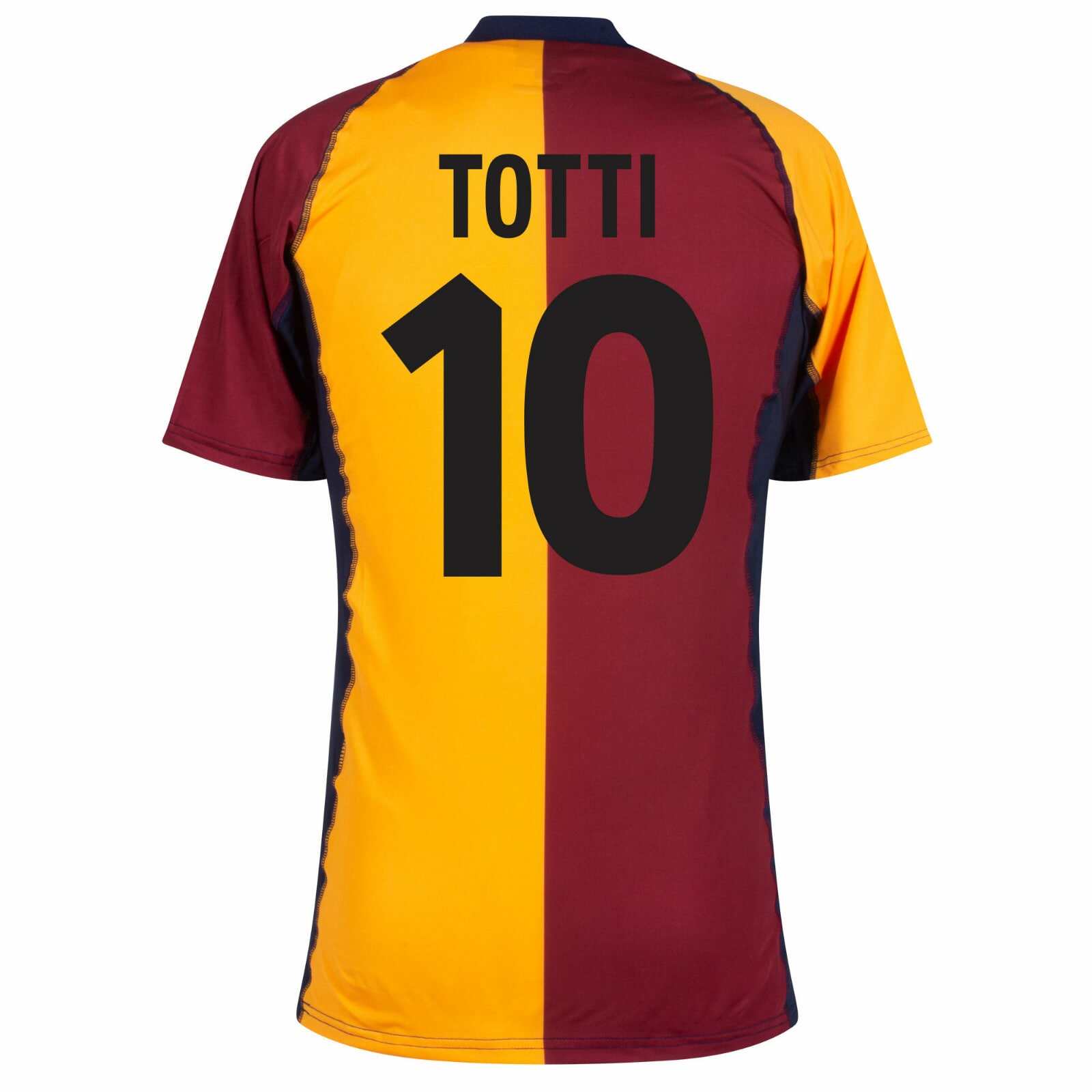 COPA AS ROMA Genuine HOME TOTTI RETRO JERSEY 2001-2002