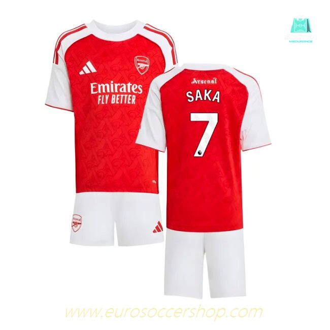 2025-2026 Arsenal Home Mini Kit (Saka 7)