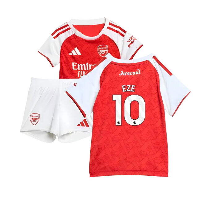 Arsenal Official Home Football Shirt 2025-20 Eze 10 L M S