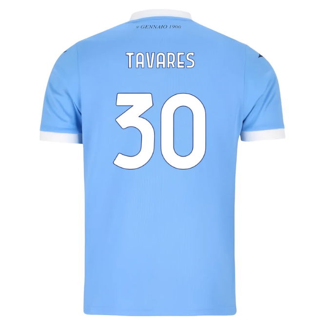 Durable Material Authentic Lazio Lazio Home Shirt Kids Tavares #30...