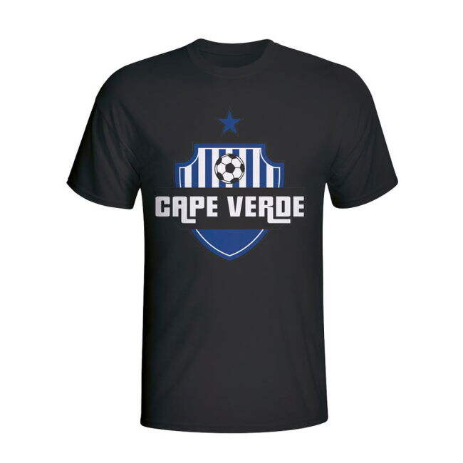 Aero-Dynamic Performance-Driven Cape Verde Country Logo T-Shirt