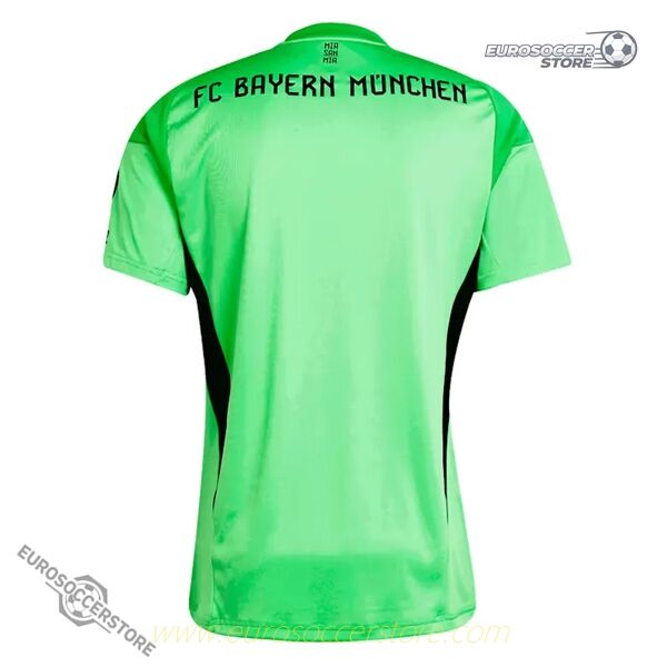 Bayern Munich's 25-26 Season Home Goalkeeper Green Jersey