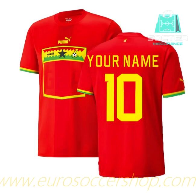2022-2023 Ghana Away Kit (Personalized Edition)