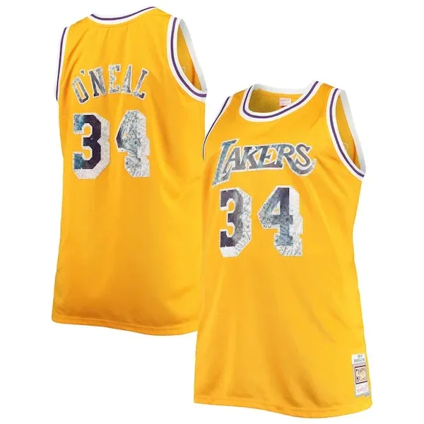 Premium Shaquille O'Neal LAL NBA Jersey - Team Colors - Fan Favorite