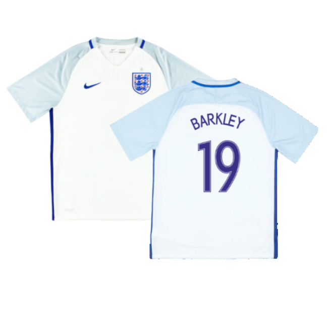 Barkley 19 Top Quality England 2016-2017 Home Uniform