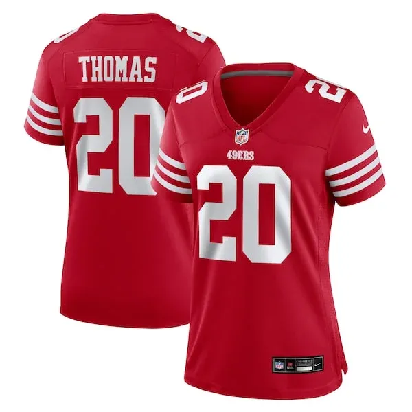 San Francisco 49ers Game NFL Jersey - Scarlet | Game-Day Football A...