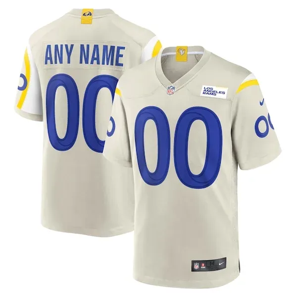 Performance Los Angeles Rams Game Jersey - Premium Bone NFL Fan Jer...