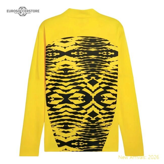 Top-Quality 2024-2025 Borussia Dortmund Prematch 1/4 Zip Top (Yellow)