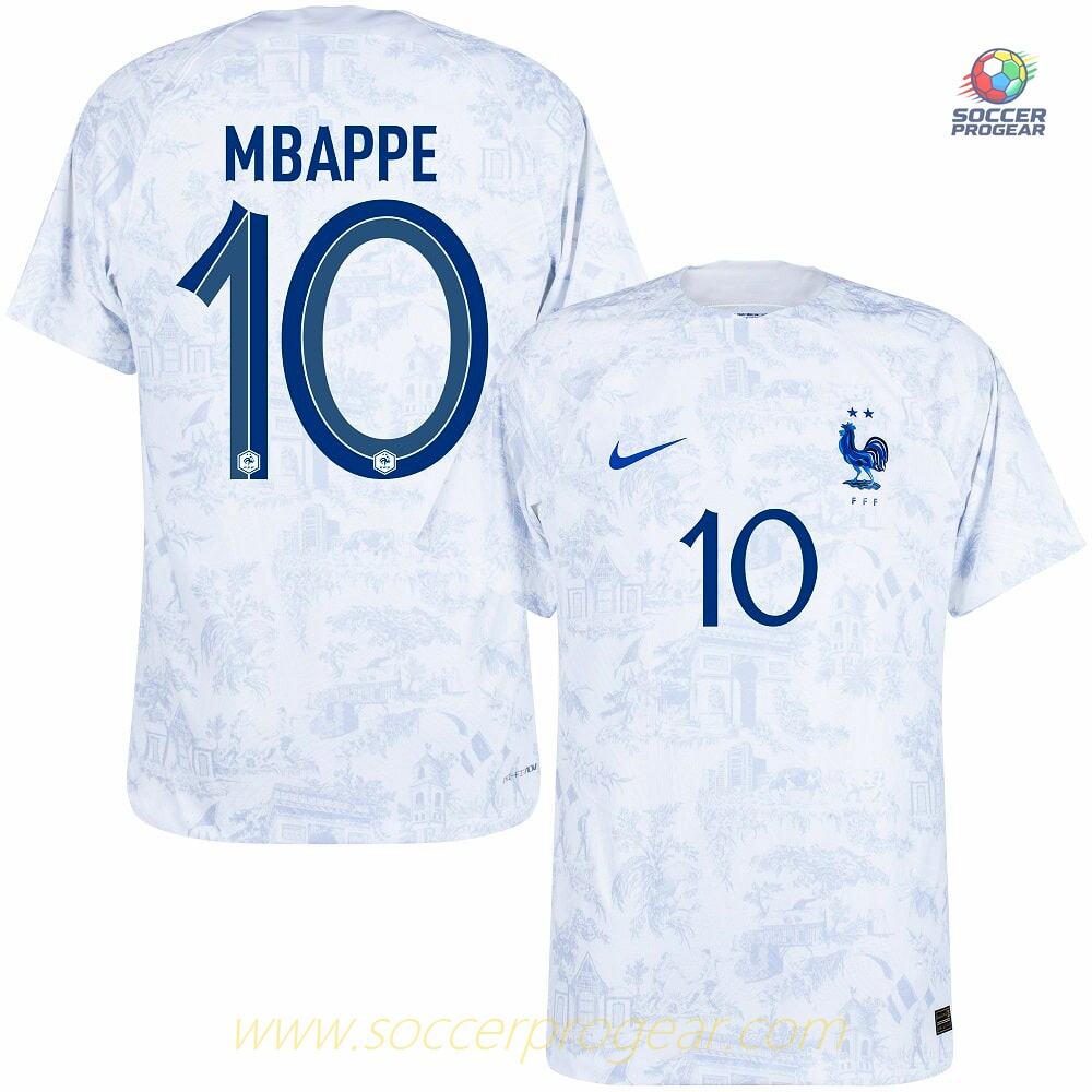 2022 WORLD CUP FRENCH AWAY TEAM JERSEY MBAPPE