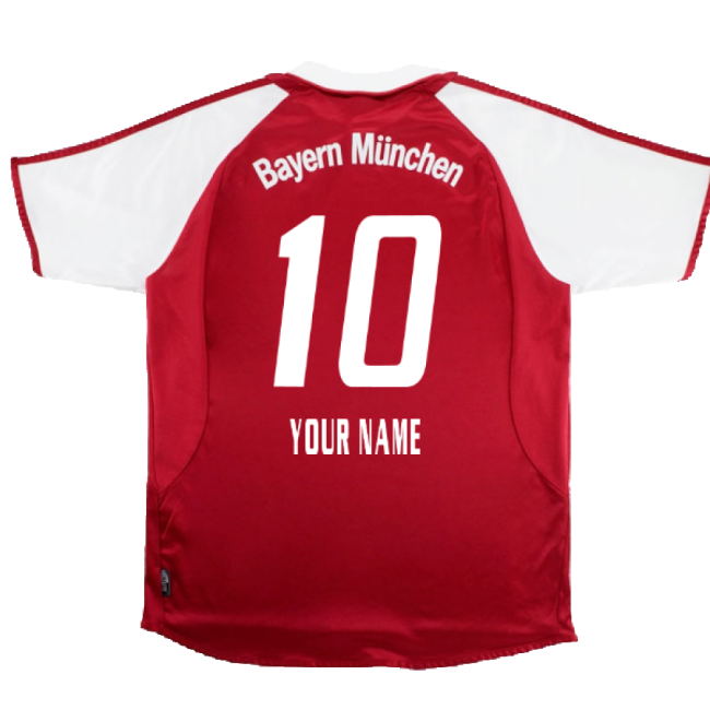 Bayern Munich 2003-04 Home Shirt ((Excellent) XL) (Your Name)