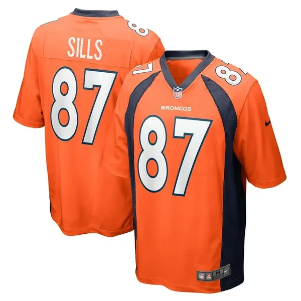 Performance None Game Jersey - Premium Orange NFL Fan Jersey | Game...