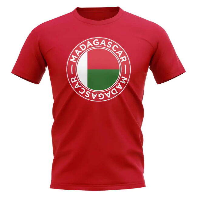 Elite Limited-Edition Madagascar Football Badge T-Shirt (Red)