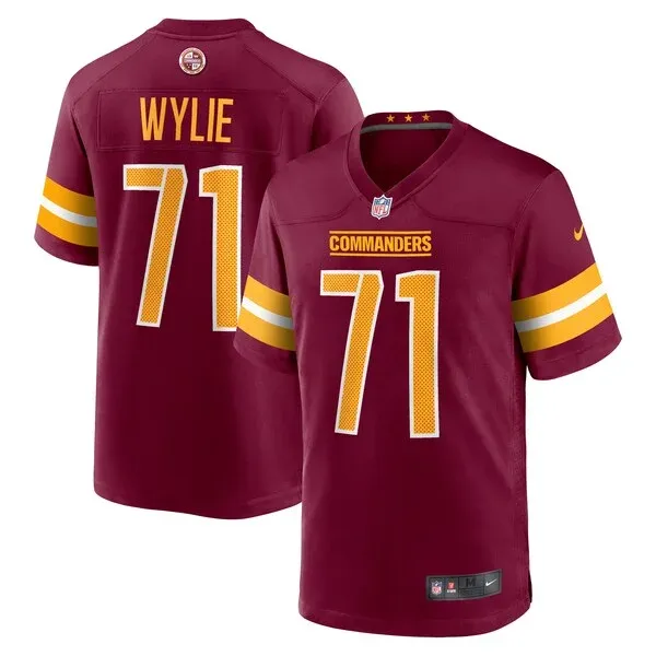 None Game Football Jersey - Burgundy  | team jersey | NFL Football