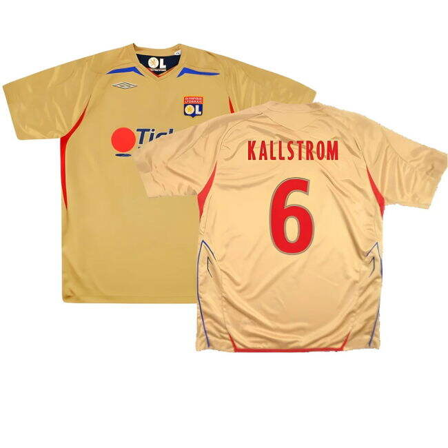 Lyon 2007-08 Away Shirt (XL) (BNWT) (Kallstrom 6)
