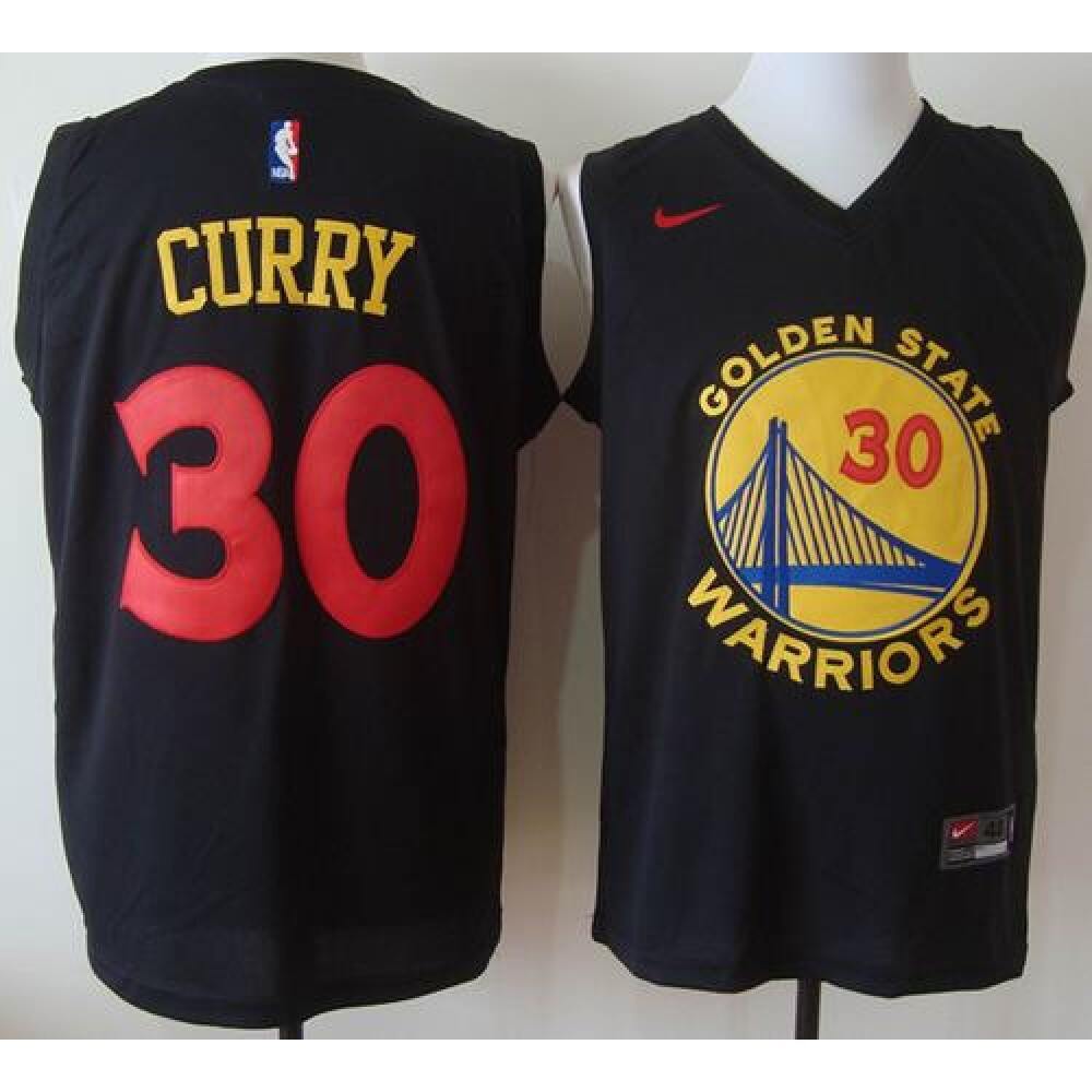 Official Stephen Curry30 Jersey - Black - Fan Favorite