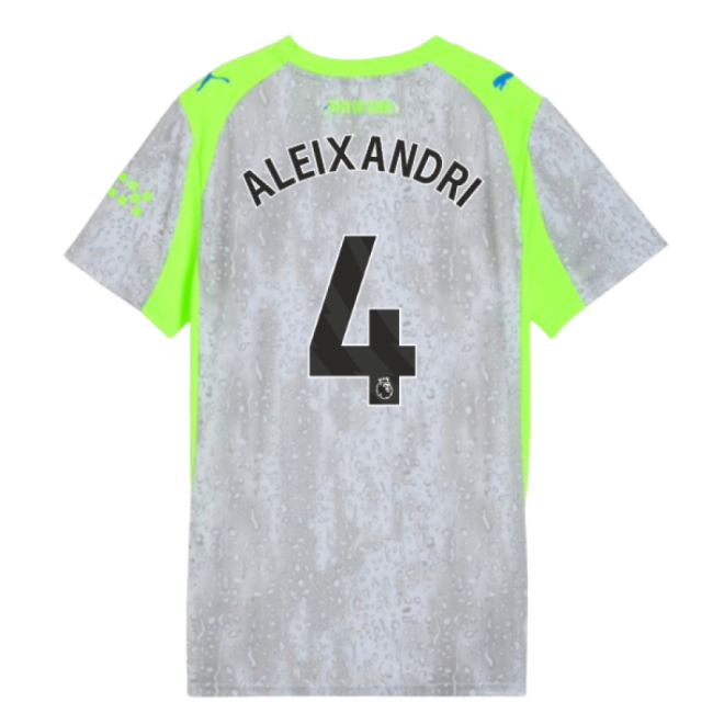 Womens Classic Man City Collectible Third Legacy Shirt (Aleixandri 4)