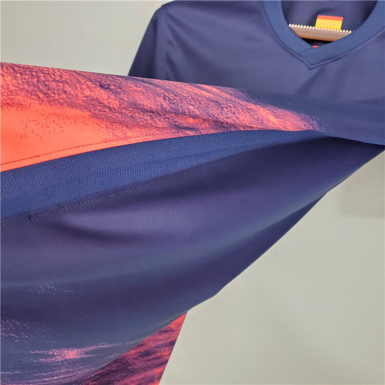 Atletico Madrid 21-22 Away Navy Soccer Jersey Football Shirt -