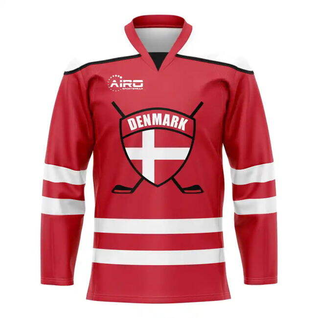 Authentic Replica Denmark Home Replica Jersey for Adults (1)
