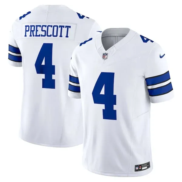 Performance Dallas Cowboys Limited Jersey - Premium White NFL Fan J...
