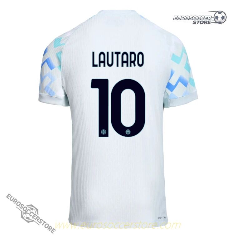 Inter Milan 25-26 Season Away Player Version Jersey with LAUTARO 10 Printing