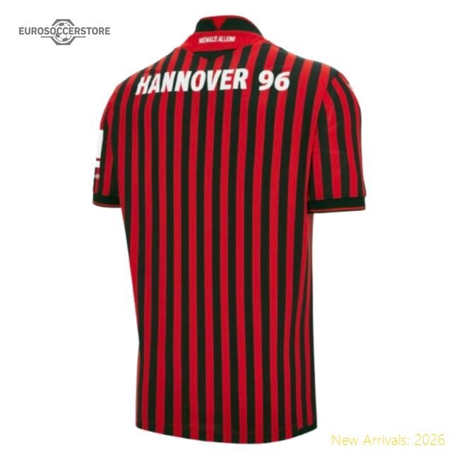 2025-2026 Hannover 96 Home Shirt - Fan Collection - Official Design