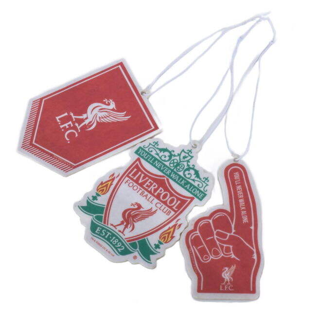 Liverpool FC Crest 3pk Air Freshener - premium