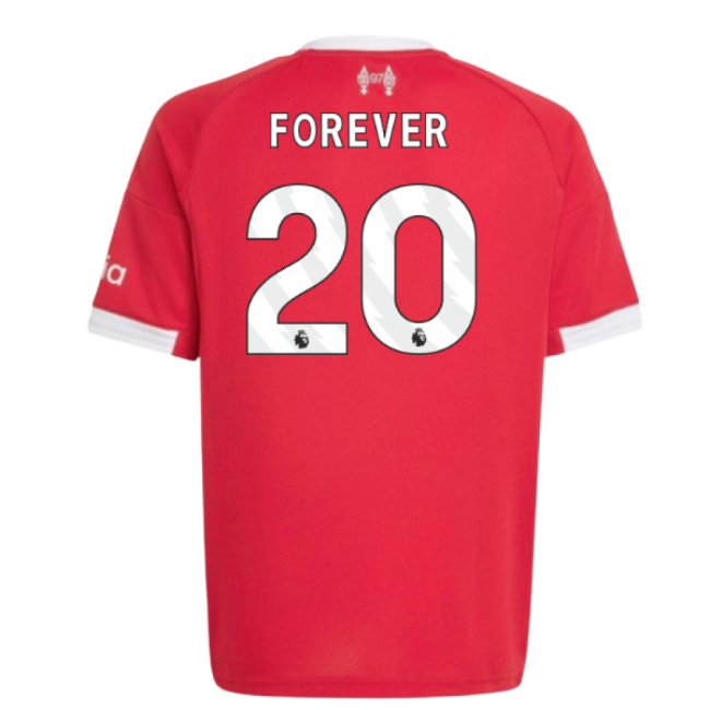 match worn 2025-2026 Liverpool Home Shirt (Kids) (Forever 20)
