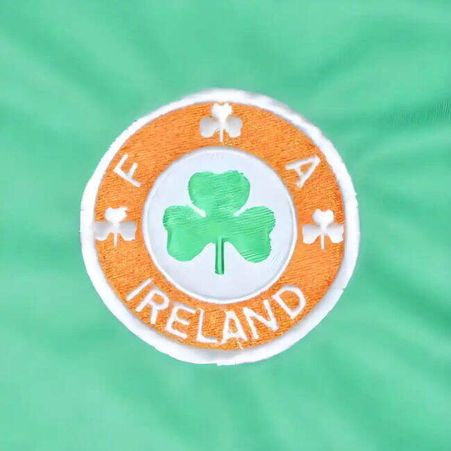 1986-1987 Custom Ireland Jersey