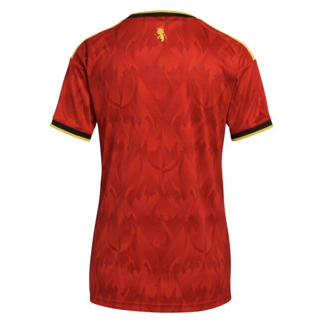 Belgium International Team Sophisticated Home Football Shirt (Womens)