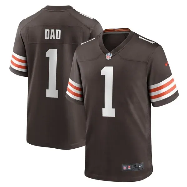 None Game Football Jersey - Brown  | NFL apparel | NFL Football